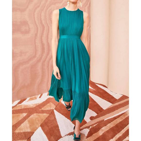 NEW ULLA JOHNSON women's sarai dress in montego - Picture 2 of 4